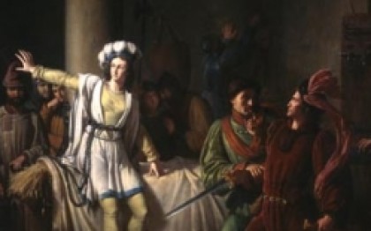 Joan of Arc imprisoned in Rouen