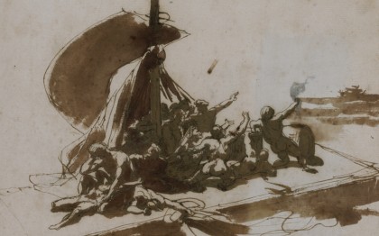 Study for The Raft of the Medusa