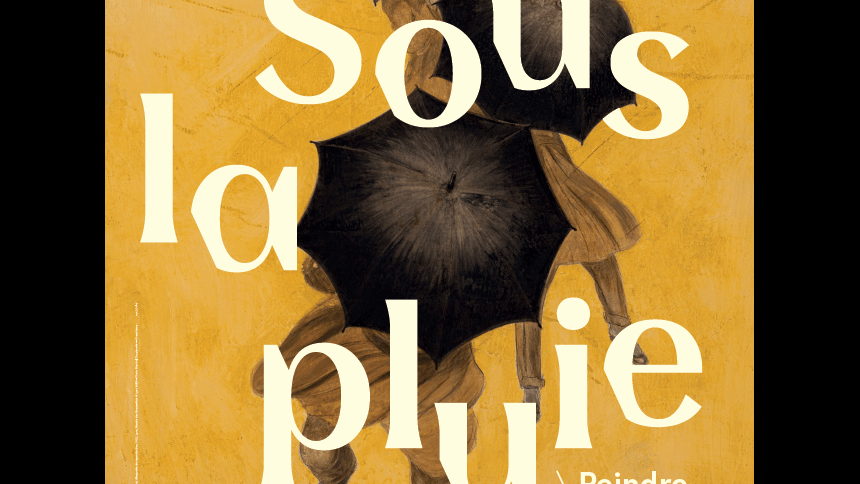 Sous la pluie, peindre, vivre et rêver